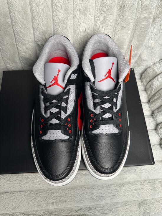 Jordan Other - Air Jordan 3 Retro OG Black Cement 2024 Mens 10.5 DN3707-010 New With Box